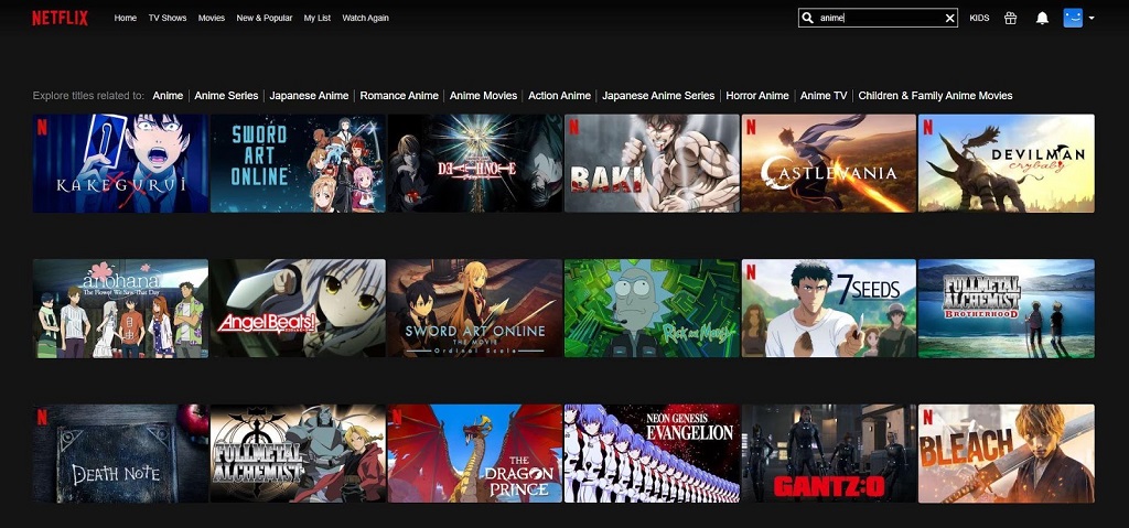 What Anime Does Netflix Not Have?