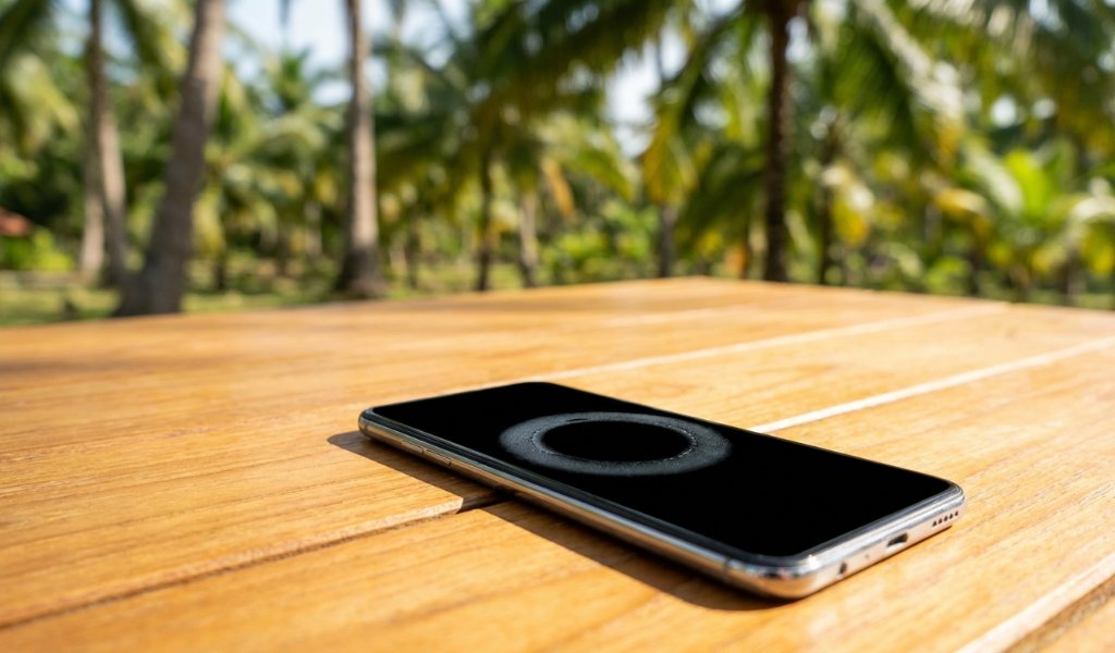 Smartphone showing storage management and memory optimization settings screen in Miami